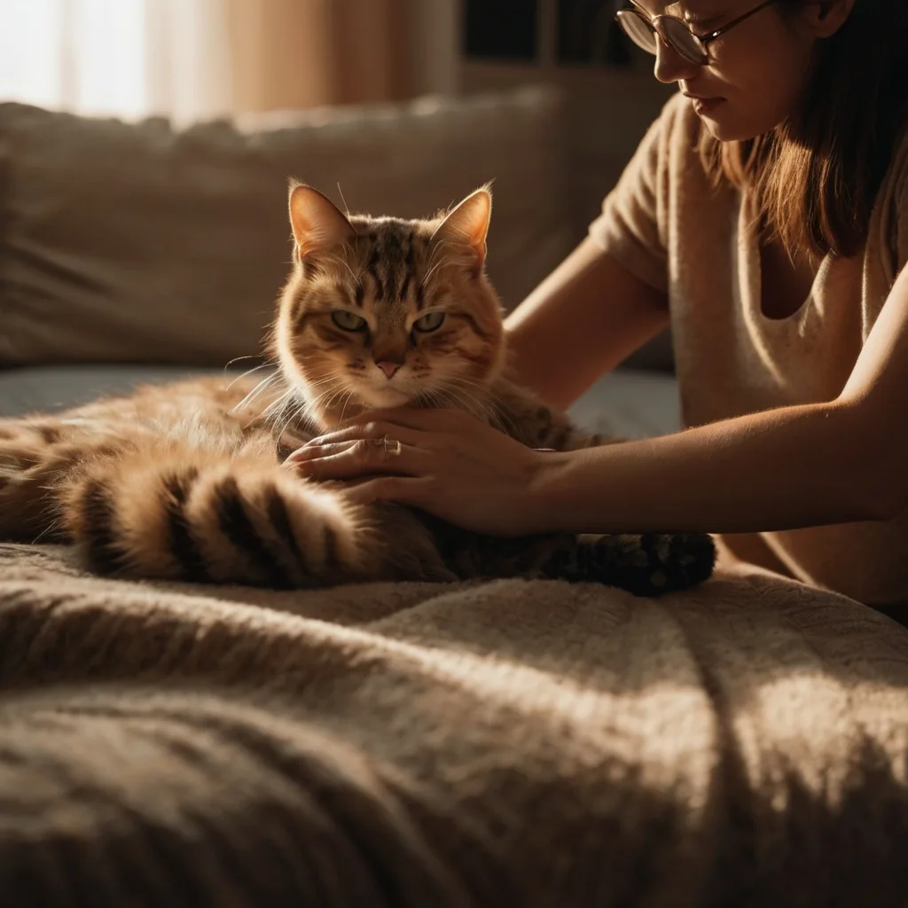Daily routines for cat owners include evening grooming sessions for bonding and care