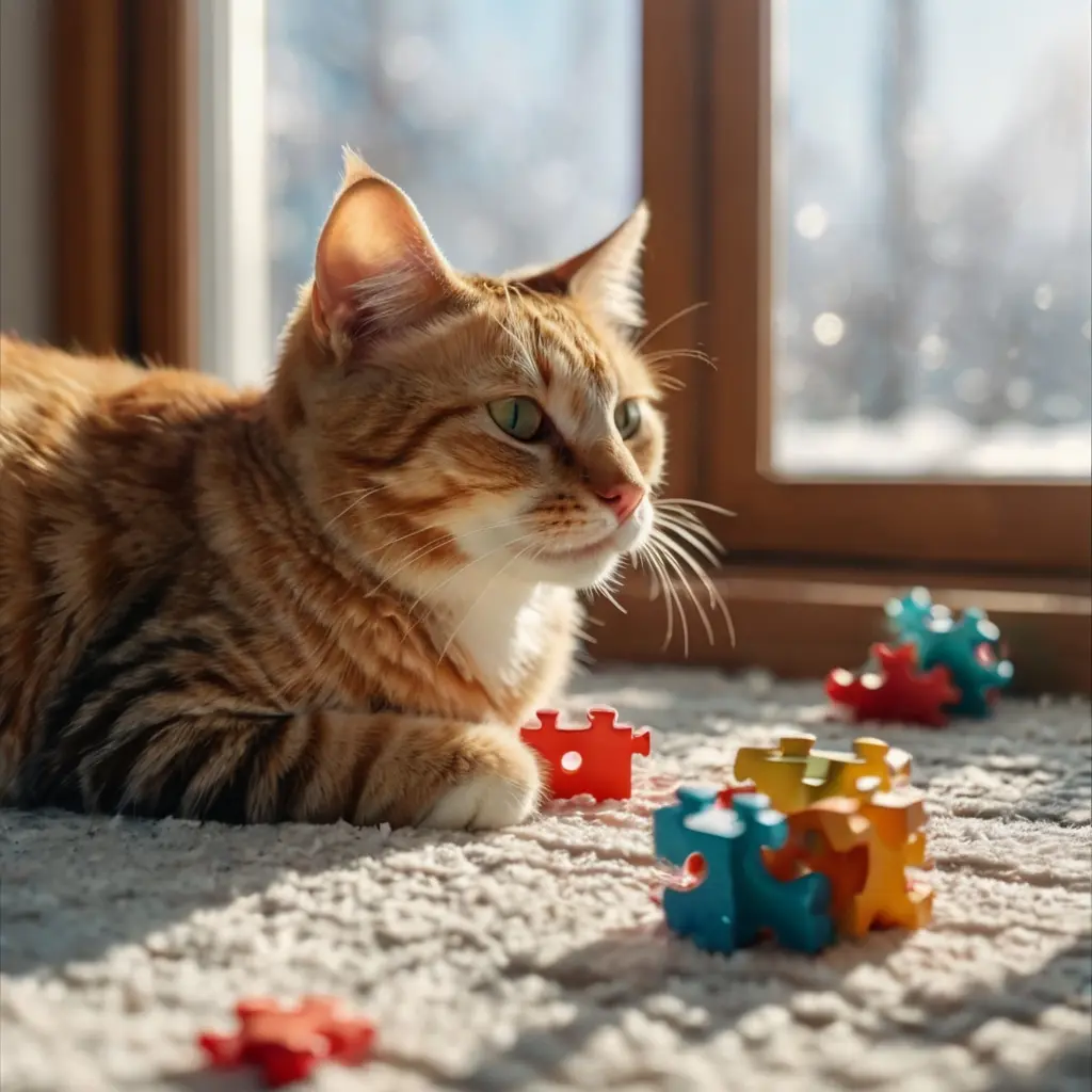 Seasonal activities for cat lovers including winter play and safe summer fun for indoor cats