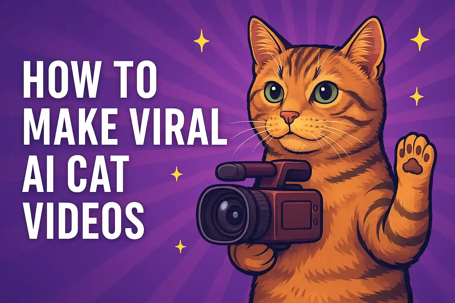 How to Make Viral AI Cat Videos (Free Tools Guide 2025)